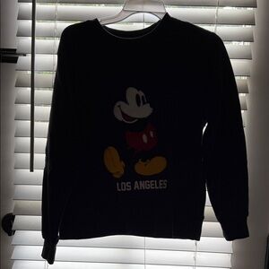 Disney Black Mickey Mouse Sweatshirt